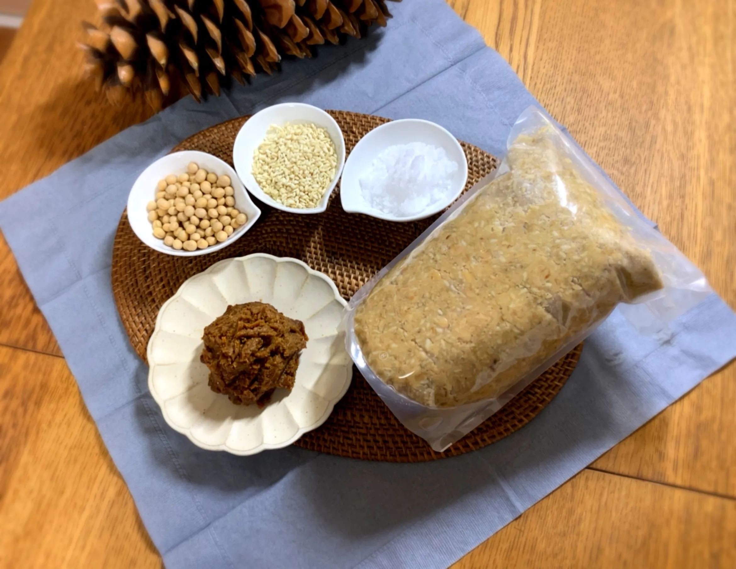 オーガニック玄米麹みそワークショップ